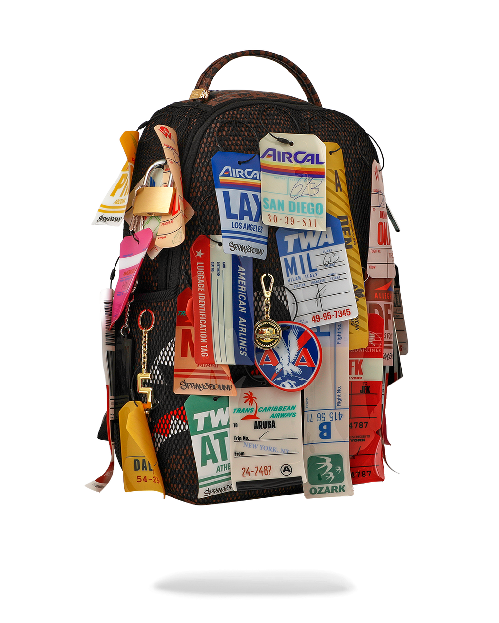 Limited Edition AMERICAN AIRLINES 100 YRS - TAGS ON TAGS BACKPACK