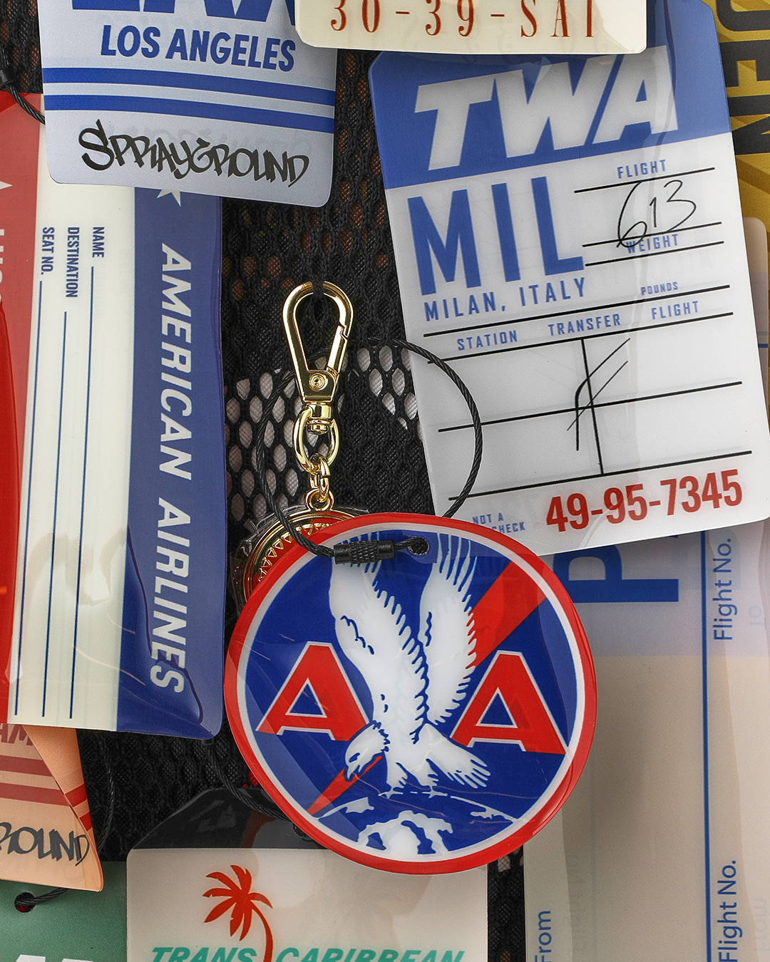 Limited Edition AMERICAN AIRLINES 100 YRS - TAGS ON TAGS BACKPACK