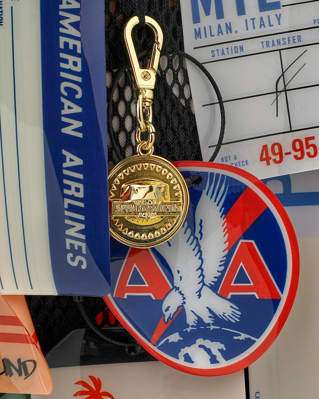 Limited Edition AMERICAN AIRLINES 100 YRS - TAGS ON TAGS BACKPACK