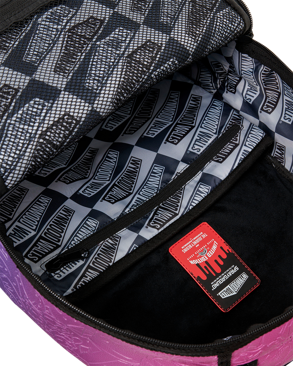 Limited Edition WYNWOOD WALLS COLLAB ARTBOSSED BACKPACK