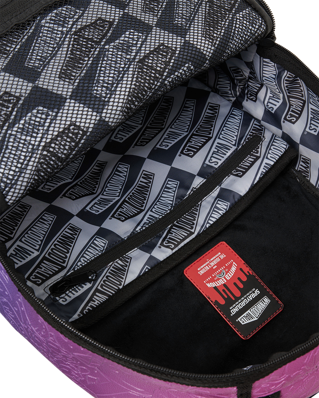 Limited Edition WYNWOOD WALLS COLLAB ARTBOSSED BACKPACK