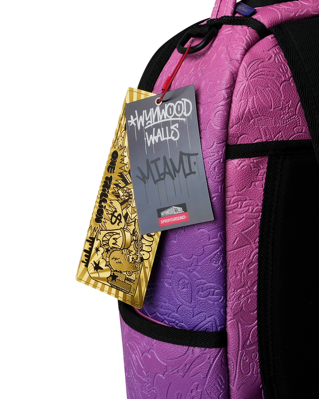 Limited Edition WYNWOOD WALLS COLLAB ARTBOSSED BACKPACK