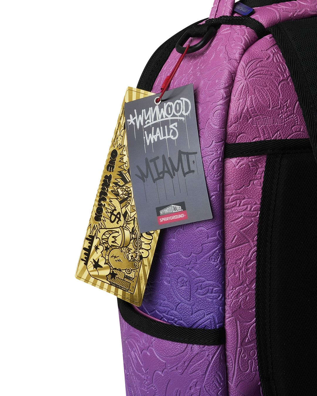Limited Edition WYNWOOD WALLS COLLAB ARTBOSSED BACKPACK