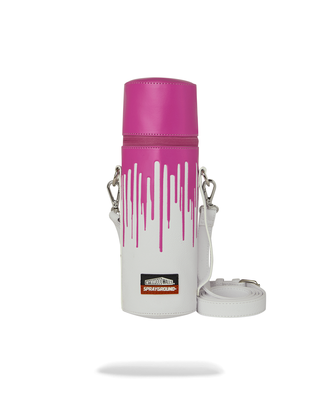 Limited Edition WYNWOOD WALLS COLLAB WATER BOTTLE OR SPRAYCAN HOLDER WHTPNK