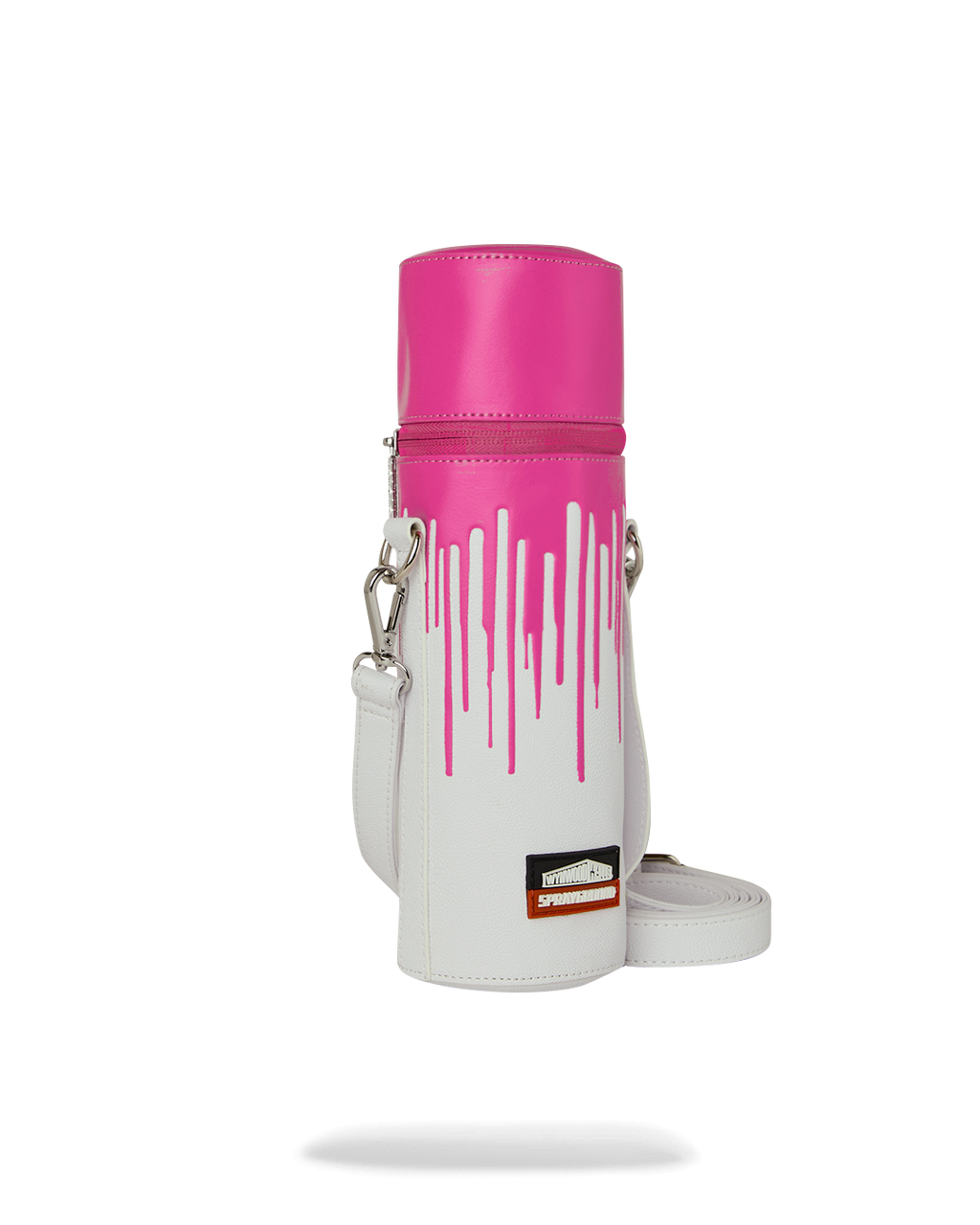 Limited Edition WYNWOOD WALLS COLLAB WATER BOTTLE OR SPRAYCAN HOLDER WHTPNK