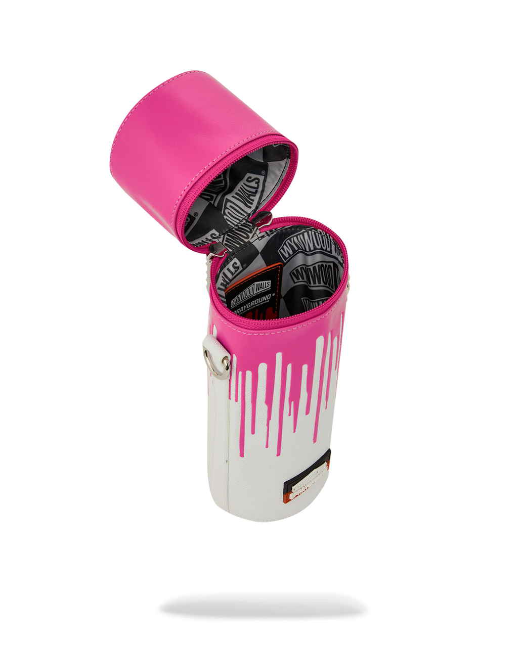 Limited Edition WYNWOOD WALLS COLLAB WATER BOTTLE OR SPRAYCAN HOLDER WHTPNK