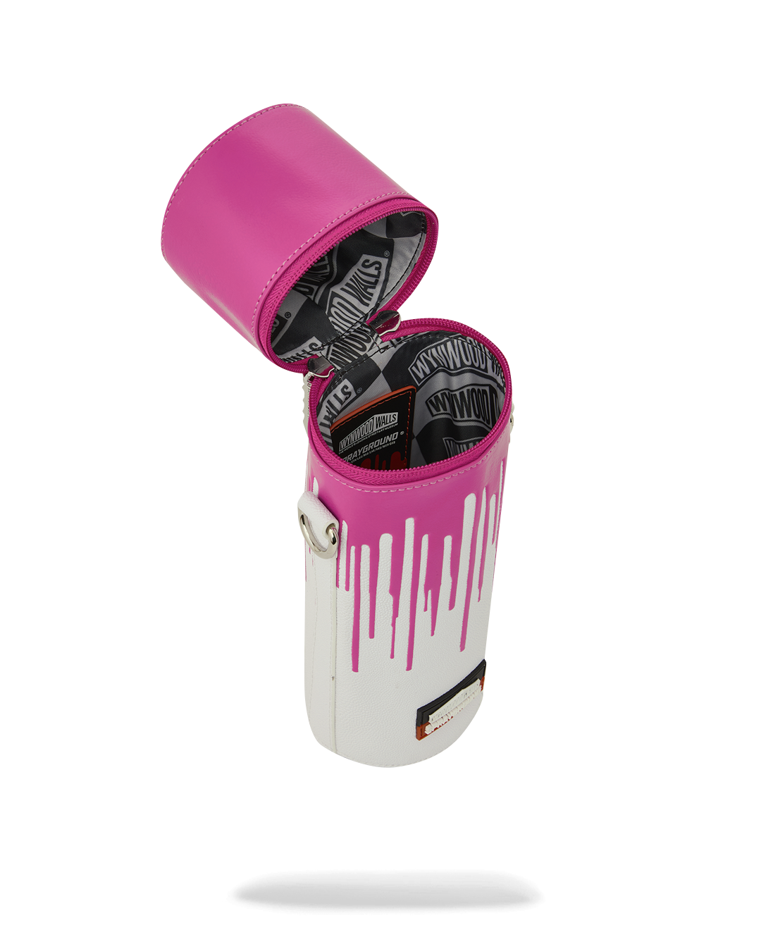 Limited Edition WYNWOOD WALLS COLLAB WATER BOTTLE OR SPRAYCAN HOLDER WHTPNK