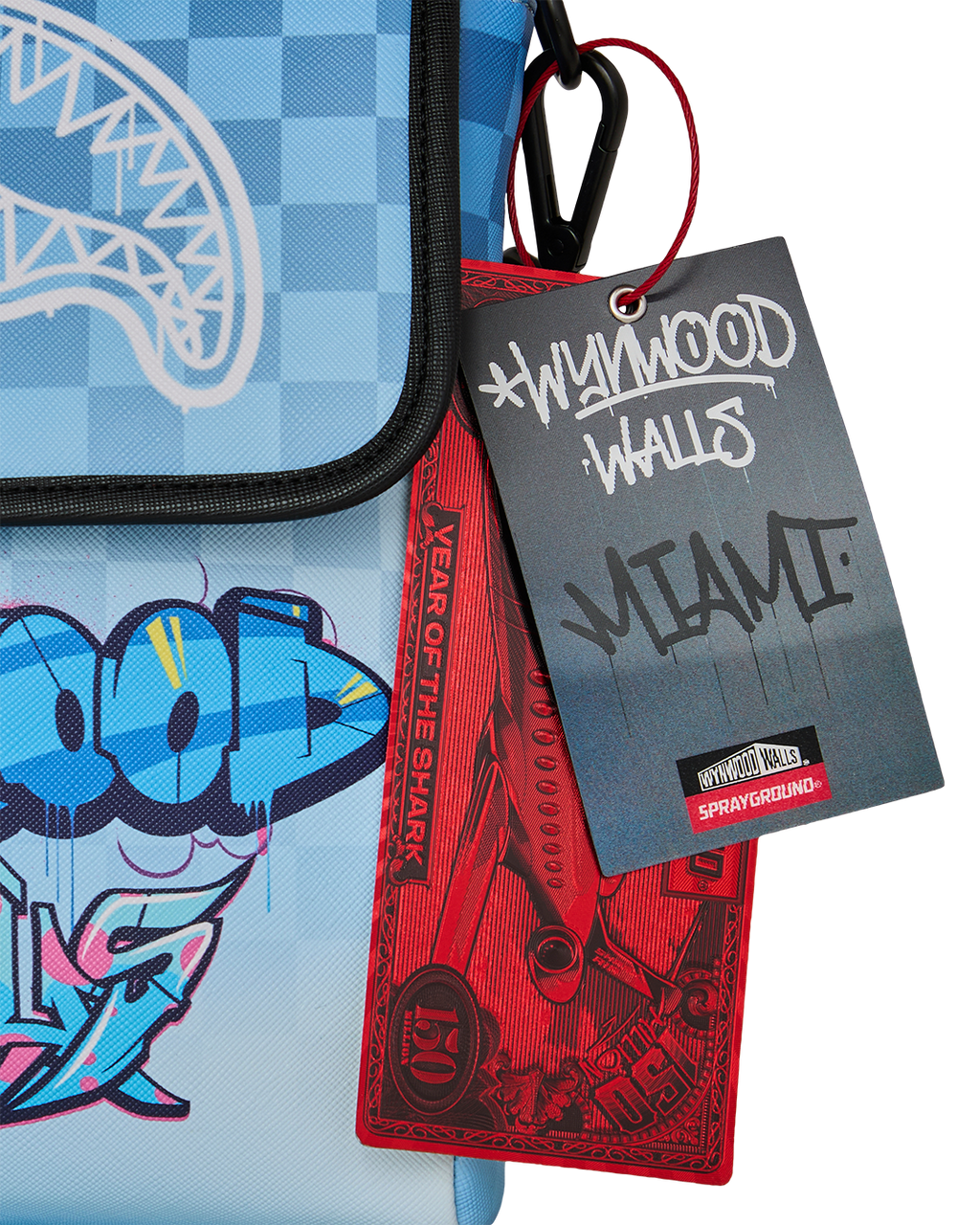 Limited Edition WYNWOOD WALLS COLLAB MURAL MUSEUM MESSENGER SLING