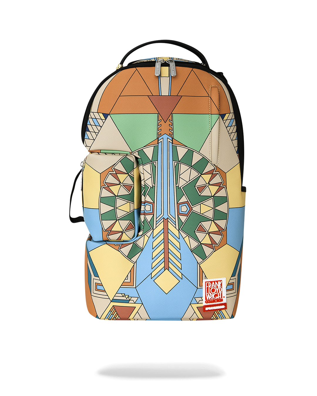 Limited Edition FRANK LLOYD WRIGHT COLLAB IMPERIAL MODULAR REMOVABLE BACKPACK