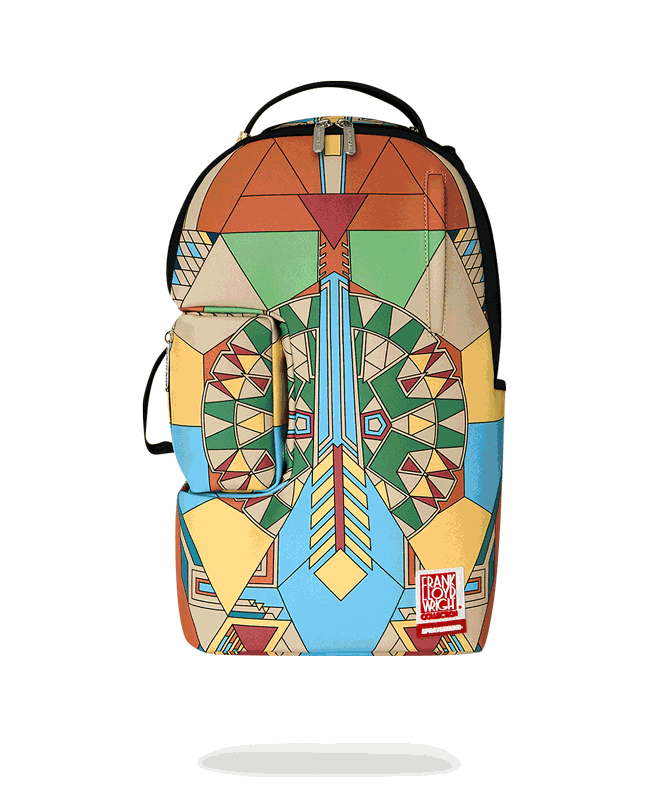 Limited Edition FRANK LLOYD WRIGHT COLLAB IMPERIAL MODULAR REMOVABLE BACKPACK