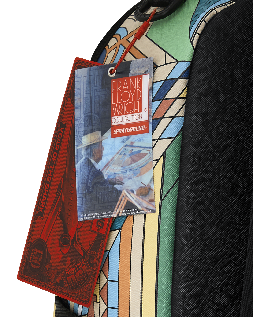 Limited Edition FRANK LLOYD WRIGHT COLLAB IMPERIAL MODULAR REMOVABLE BACKPACK