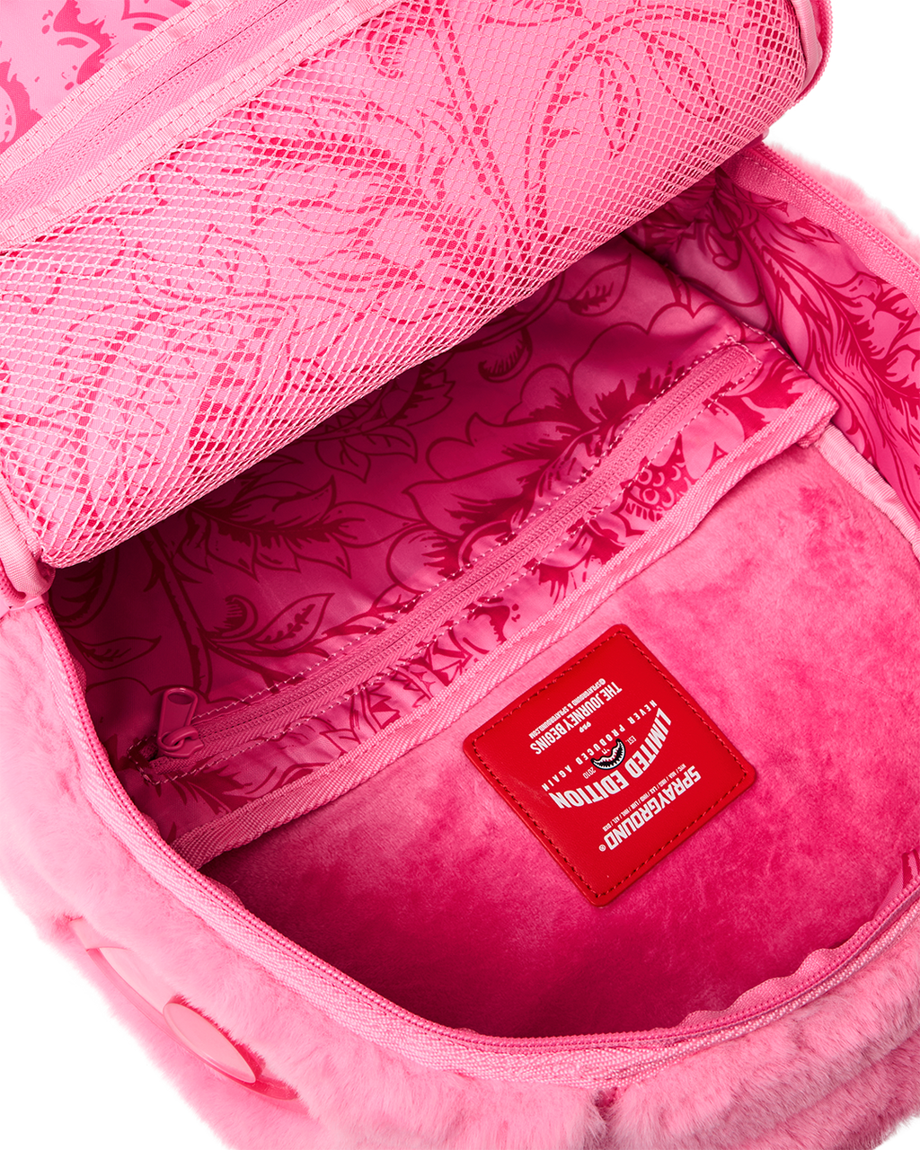 Limited Edition NEW YORK BOTANICAL GARDEN COLLAB - FLORAL FUR BACKPACK