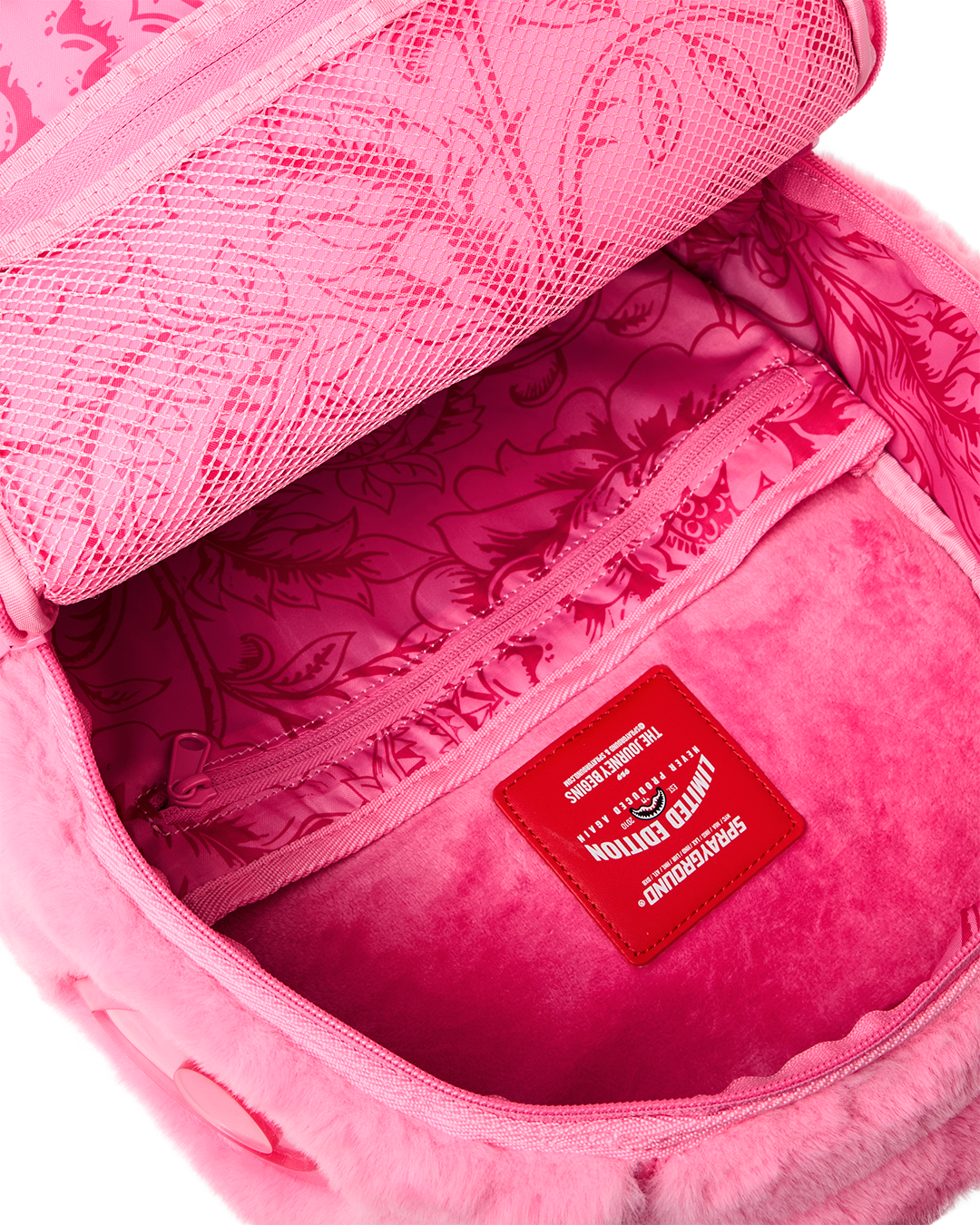 Limited Edition NEW YORK BOTANICAL GARDEN COLLAB - FLORAL FUR BACKPACK