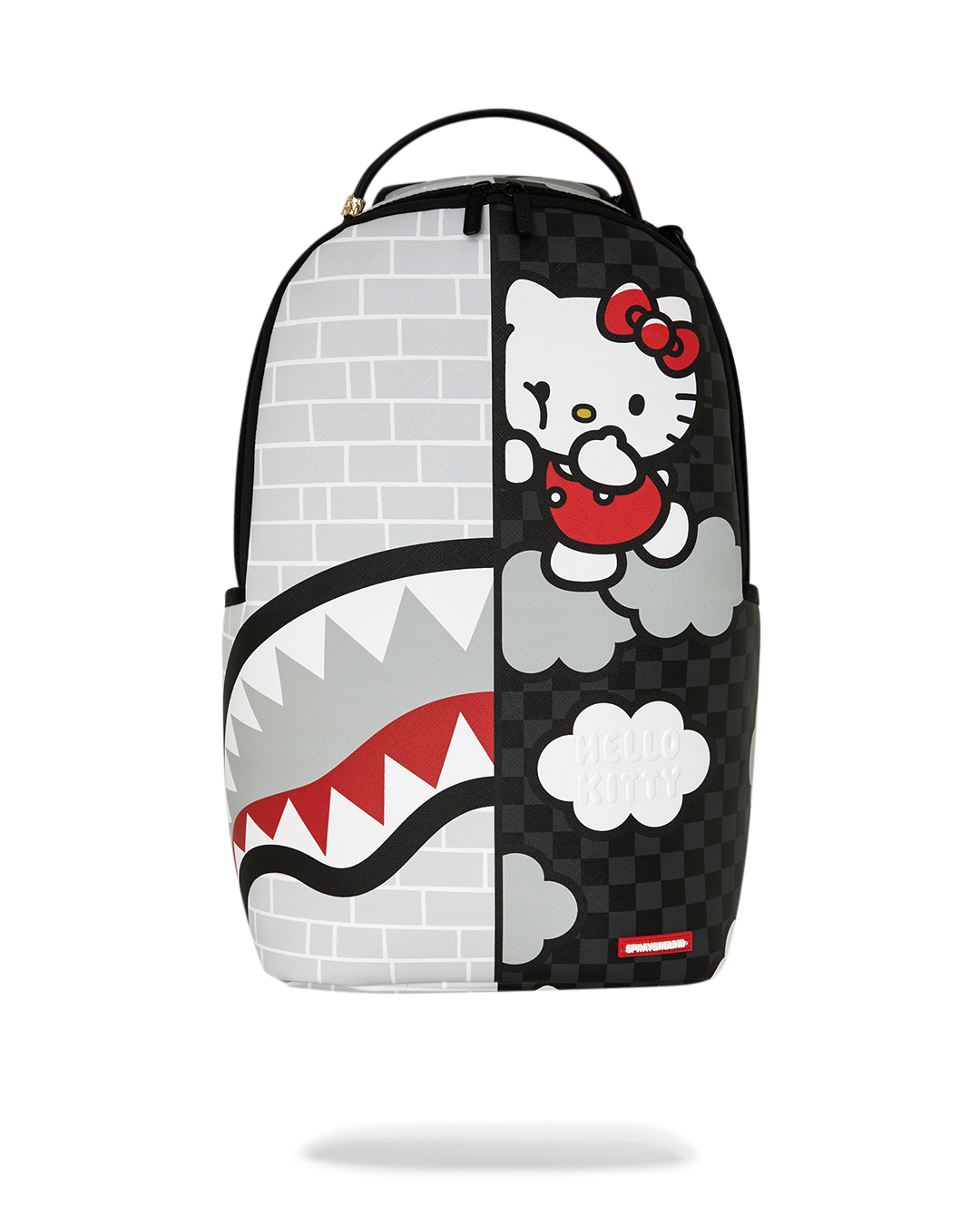 Limited Edition HELLO KITTY OFFICIAL COLLAB - BRICK WALL SPLIT BACKPACK