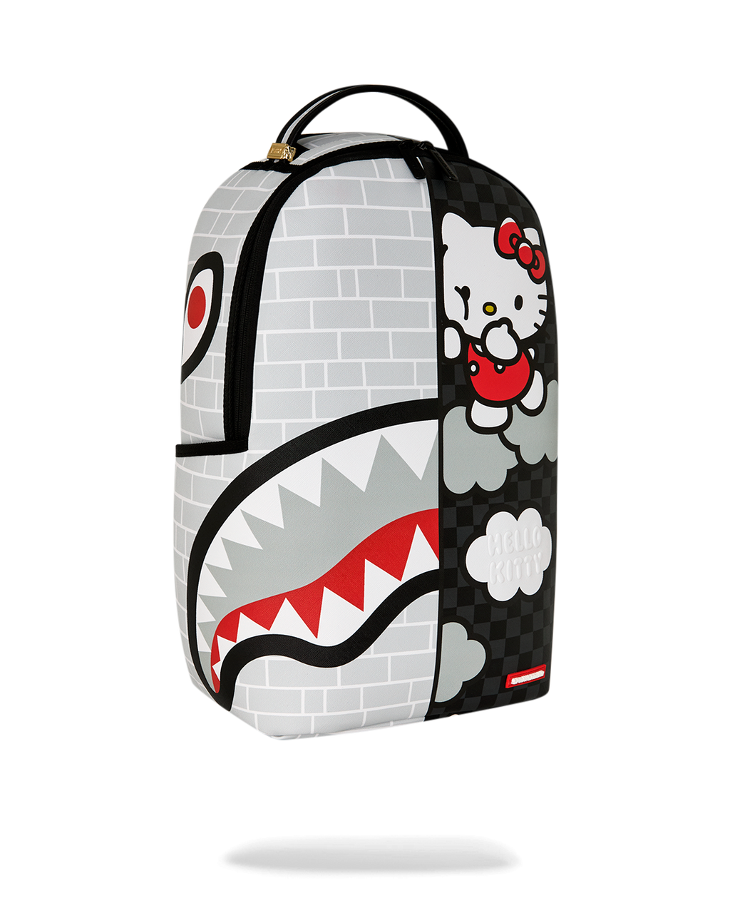 Limited Edition HELLO KITTY OFFICIAL COLLAB - BRICK WALL SPLIT BACKPACK