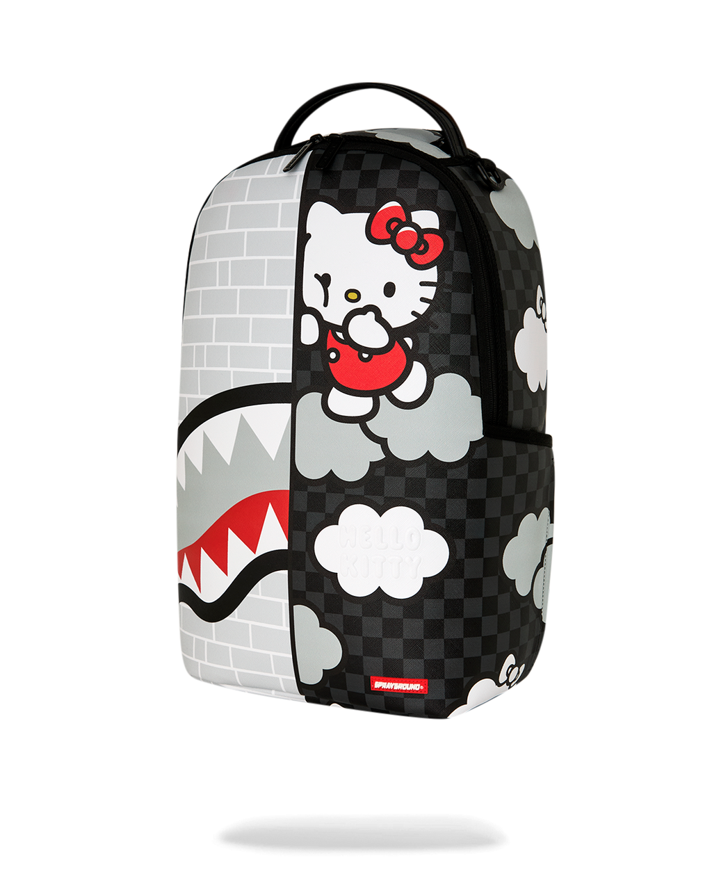 Limited Edition HELLO KITTY OFFICIAL COLLAB - BRICK WALL SPLIT BACKPACK