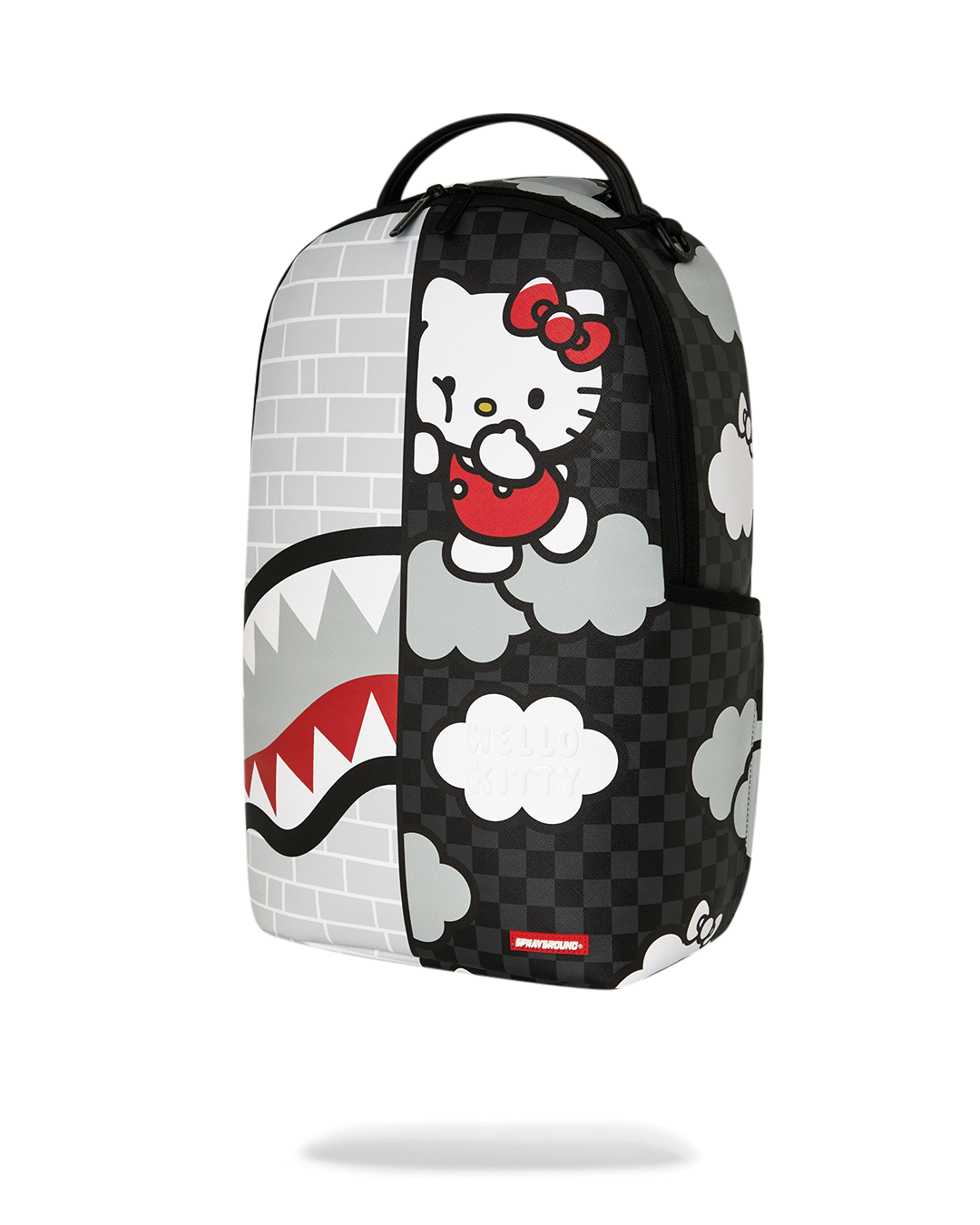 Limited Edition HELLO KITTY OFFICIAL COLLAB - BRICK WALL SPLIT BACKPACK