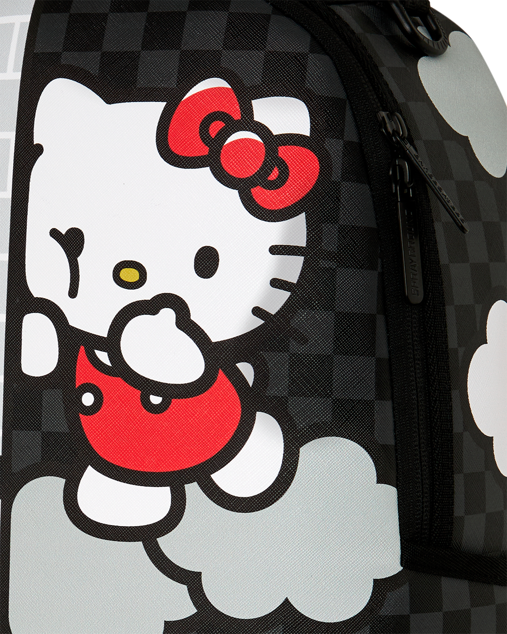 Limited Edition HELLO KITTY OFFICIAL COLLAB - BRICK WALL SPLIT BACKPACK
