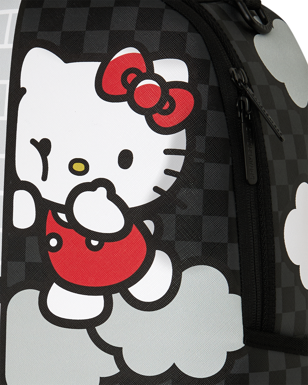 Limited Edition HELLO KITTY OFFICIAL COLLAB - BRICK WALL SPLIT BACKPACK