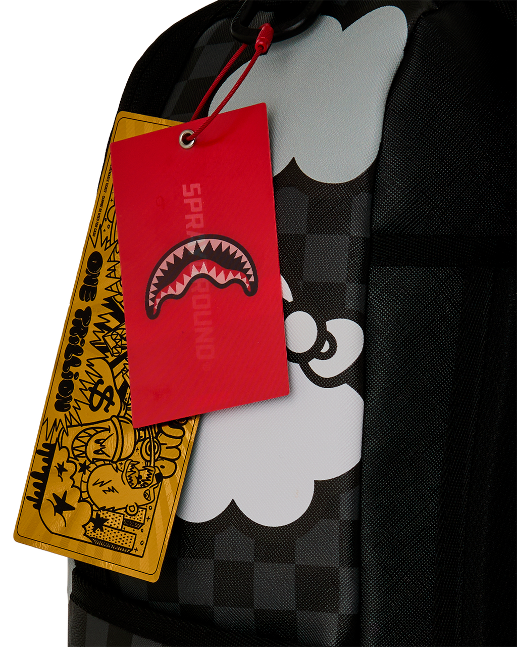 Limited Edition HELLO KITTY OFFICIAL COLLAB - BRICK WALL SPLIT BACKPACK
