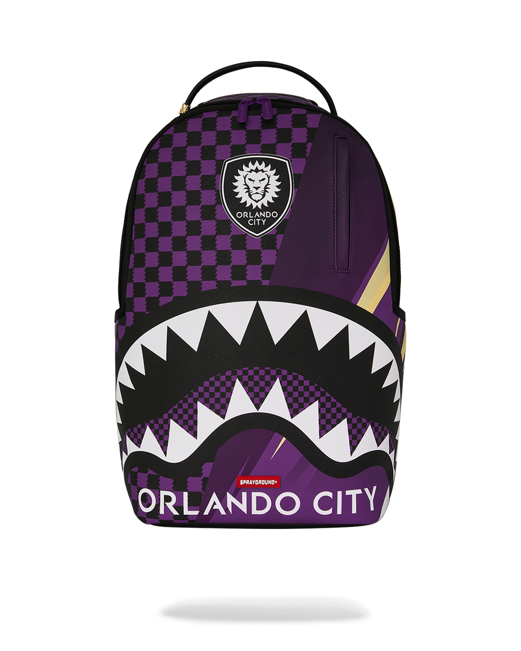 Limited Edition MLS COLLAB - ORLANDO CITY CHECK SPLIT DLXSV BACKPACK