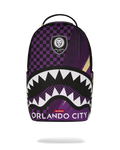 Limited Edition MLS COLLAB - ORLANDO CITY CHECK SPLIT DLXSV BACKPACK