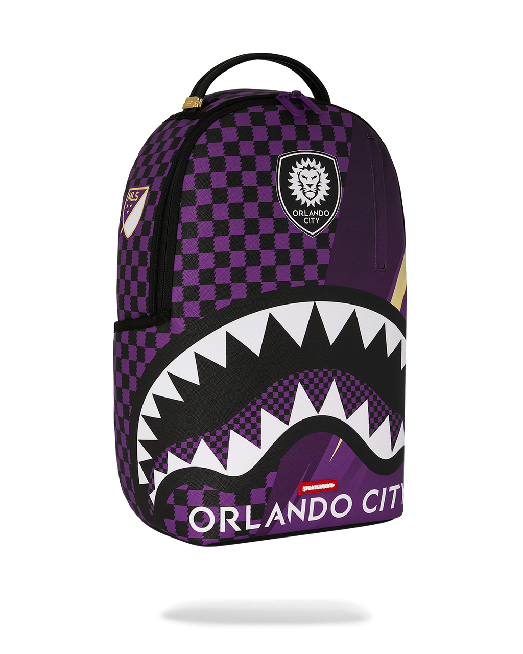 Limited Edition MLS COLLAB - ORLANDO CITY CHECK SPLIT DLXSV BACKPACK