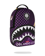 Limited Edition MLS COLLAB - ORLANDO CITY CHECK SPLIT DLXSV BACKPACK