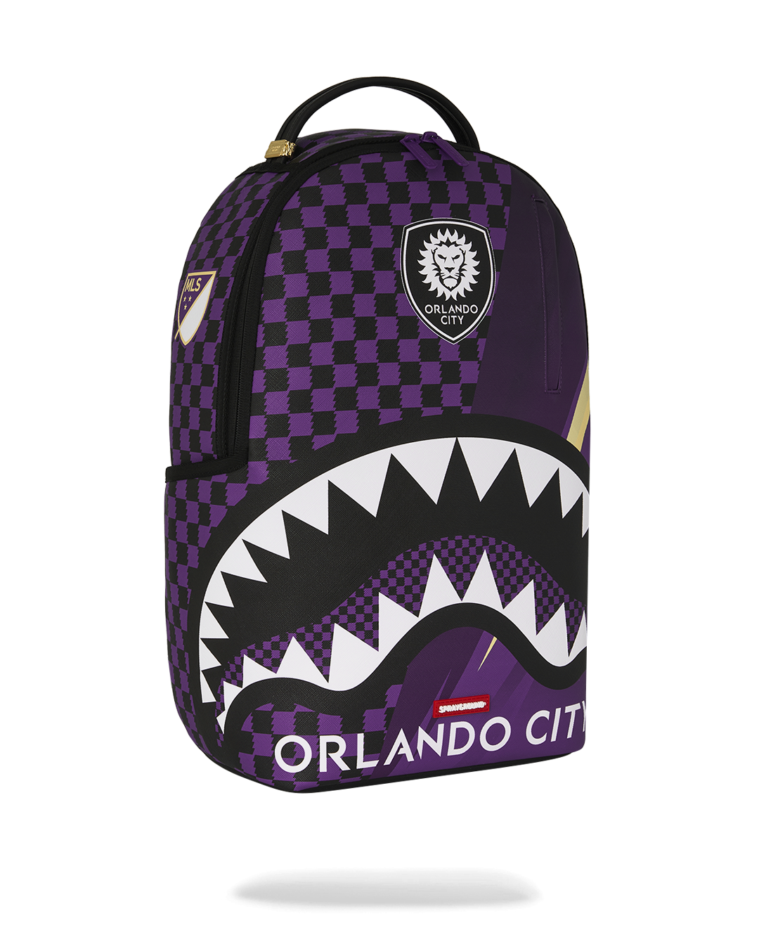 Limited Edition MLS COLLAB - ORLANDO CITY CHECK SPLIT DLXSV BACKPACK