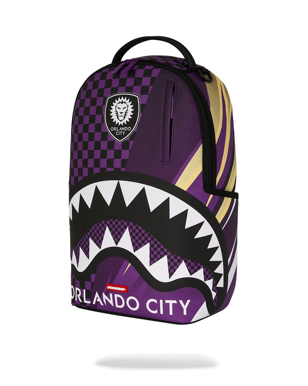 Limited Edition MLS COLLAB - ORLANDO CITY CHECK SPLIT DLXSV BACKPACK