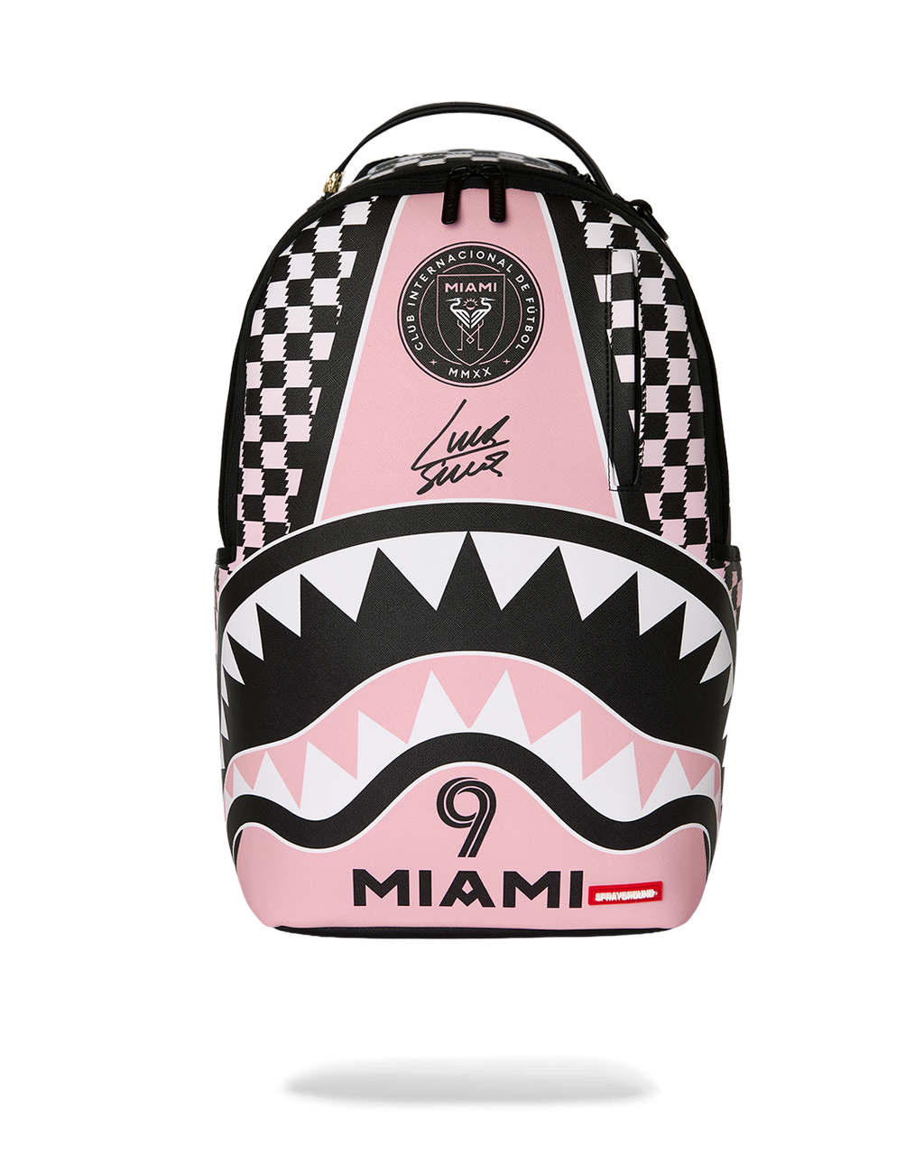 Limited Edition MLS COLLAB - INTERMIAMI LUIS SUAREZ PINK STRIPE BACKPACK