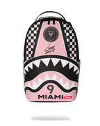 Limited Edition MLS COLLAB - INTERMIAMI LUIS SUAREZ PINK STRIPE BACKPACK