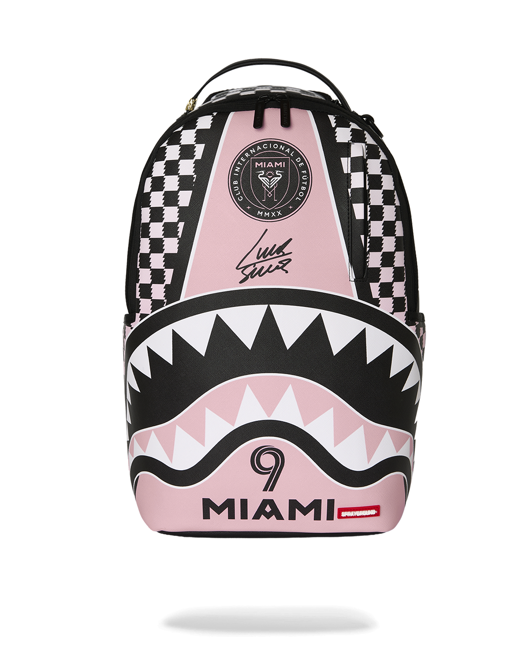 Limited Edition MLS COLLAB - INTERMIAMI LUIS SUAREZ PINK STRIPE BACKPACK