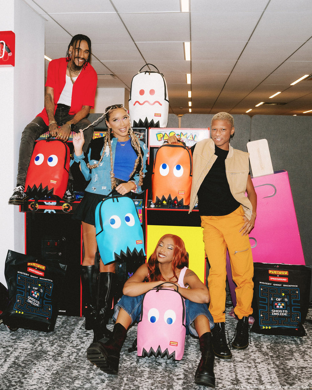 Limited Edition GHOST GANG PAC-MAN MYSTERY PACK COLLECT ALL 5