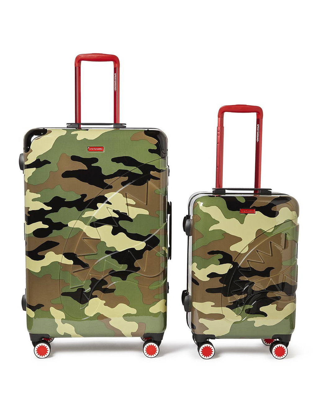 Limited Edition JUNGLE PARIS 2 PC LUGGAGE SET CARRY-ON & FULL-SIZE