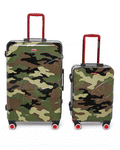 Limited Edition JUNGLE PARIS 2 PC LUGGAGE SET CARRY-ON & FULL-SIZE