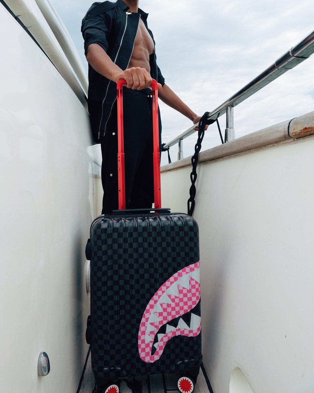 Limited Edition SHARKS IN CANDY CARRY-ON LUGGAGE