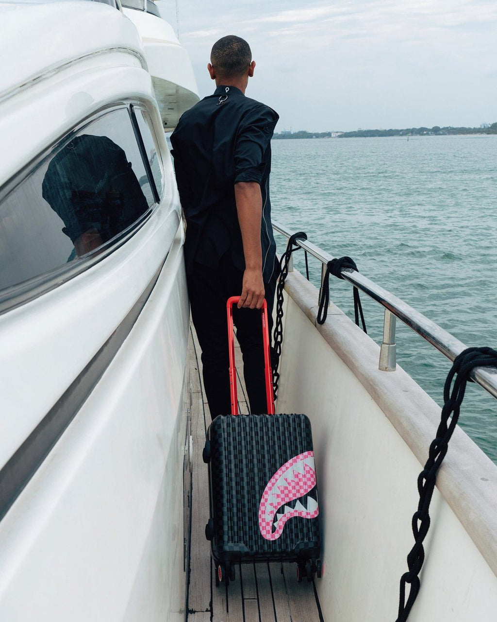 Limited Edition SHARKS IN CANDY CARRY-ON LUGGAGE