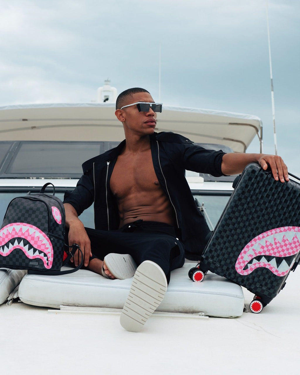 Limited Edition SHARKS IN CANDY CARRY-ON LUGGAGE