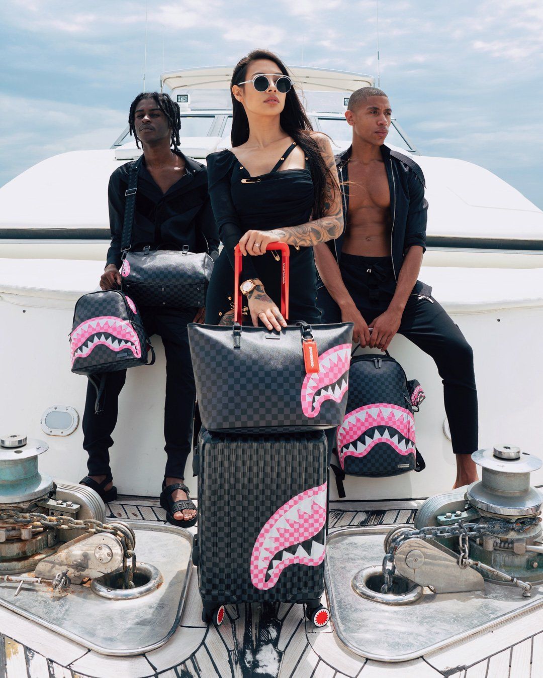 Limited Edition SHARKS IN CANDY CARRY-ON LUGGAGE
