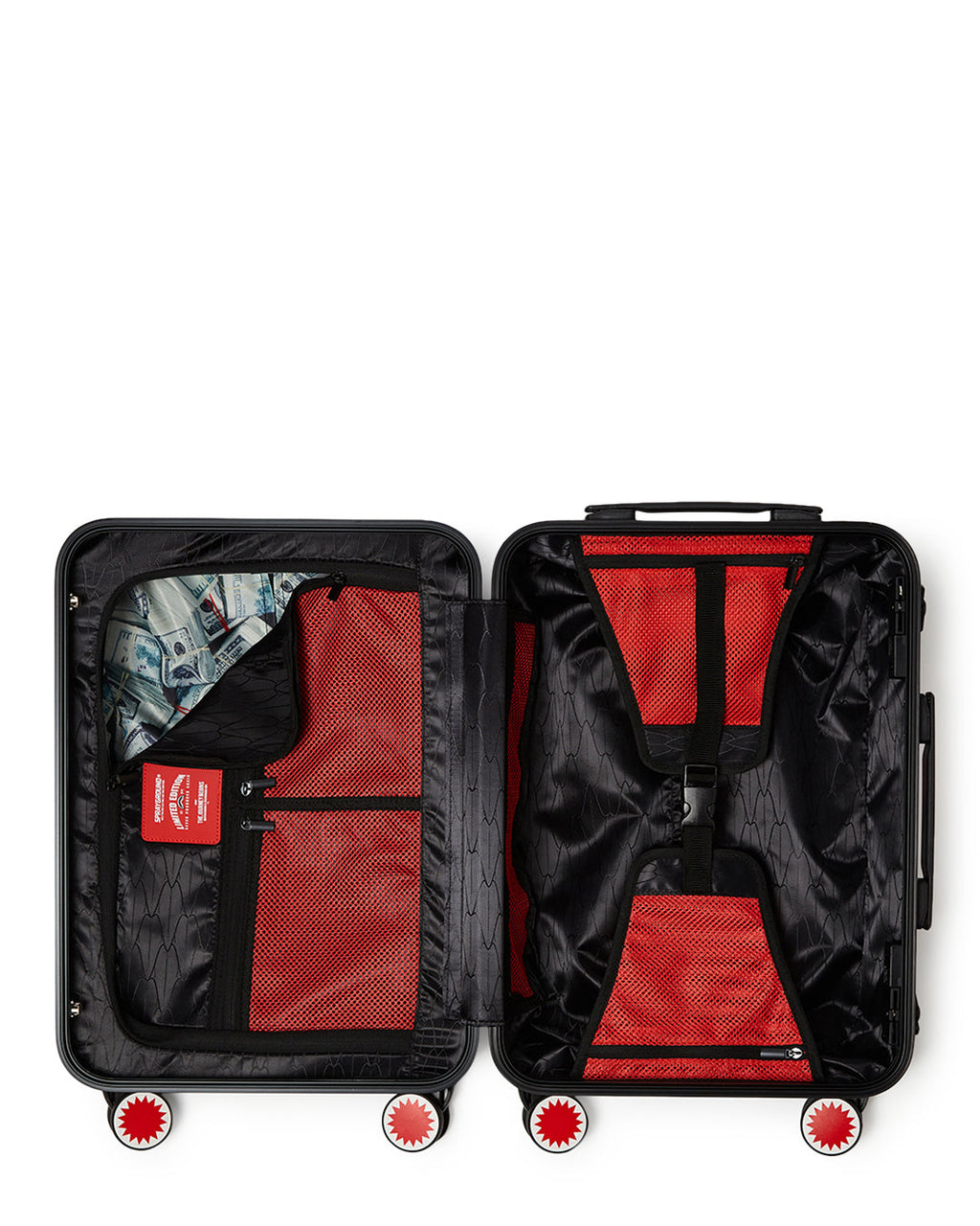 Limited Edition SPRAYGATTI REVV SHARKNAUTICS HARDSHELL CARRY-ON LUGGAGE