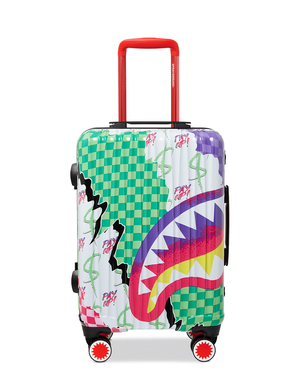 Limited Edition DREAMY TECHNICOLOR SHARKNAUTICS HARDSHELL CARRY-ON LUGGAGE
