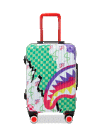 Limited Edition DREAMY TECHNICOLOR SHARKNAUTICS HARDSHELL CARRY-ON LUGGAGE