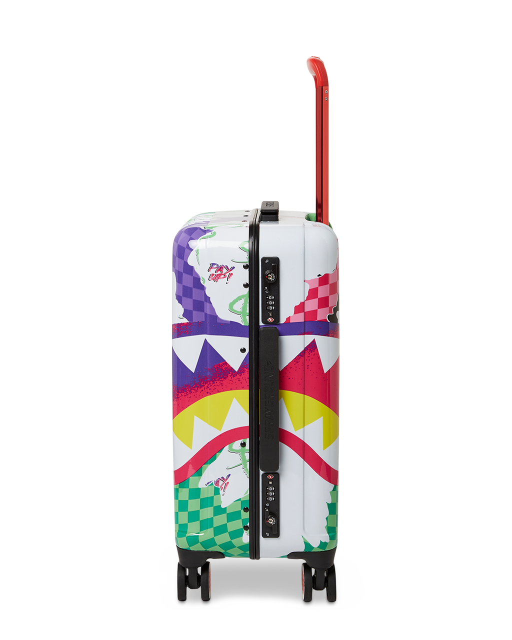 Limited Edition DREAMY TECHNICOLOR SHARKNAUTICS HARDSHELL CARRY-ON LUGGAGE
