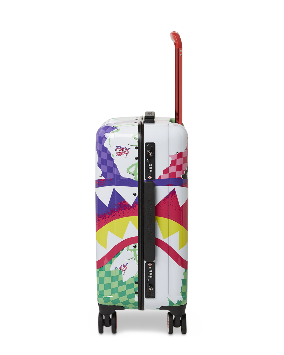Limited Edition DREAMY TECHNICOLOR SHARKNAUTICS HARDSHELL CARRY-ON LUGGAGE