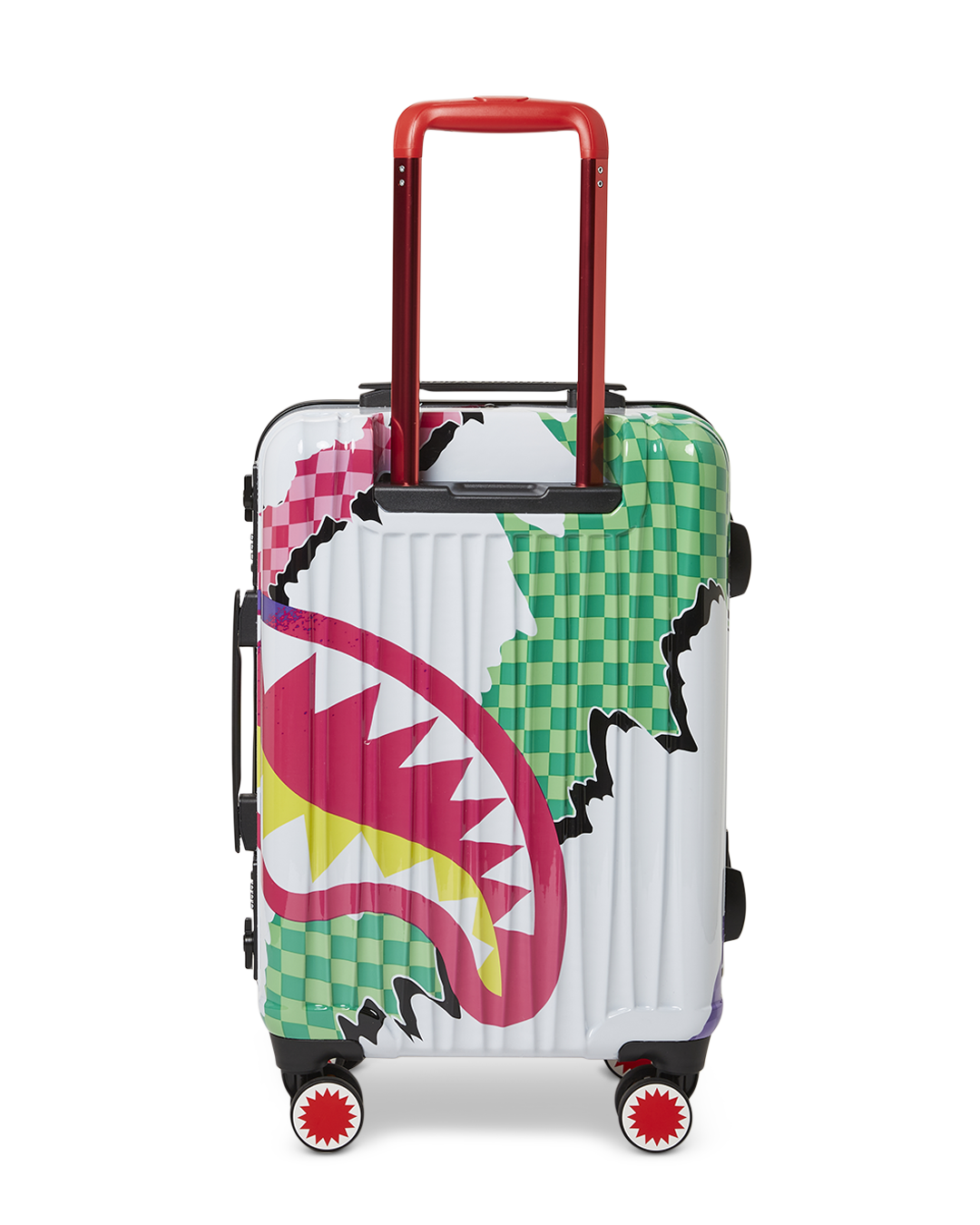 Limited Edition DREAMY TECHNICOLOR SHARKNAUTICS HARDSHELL CARRY-ON LUGGAGE