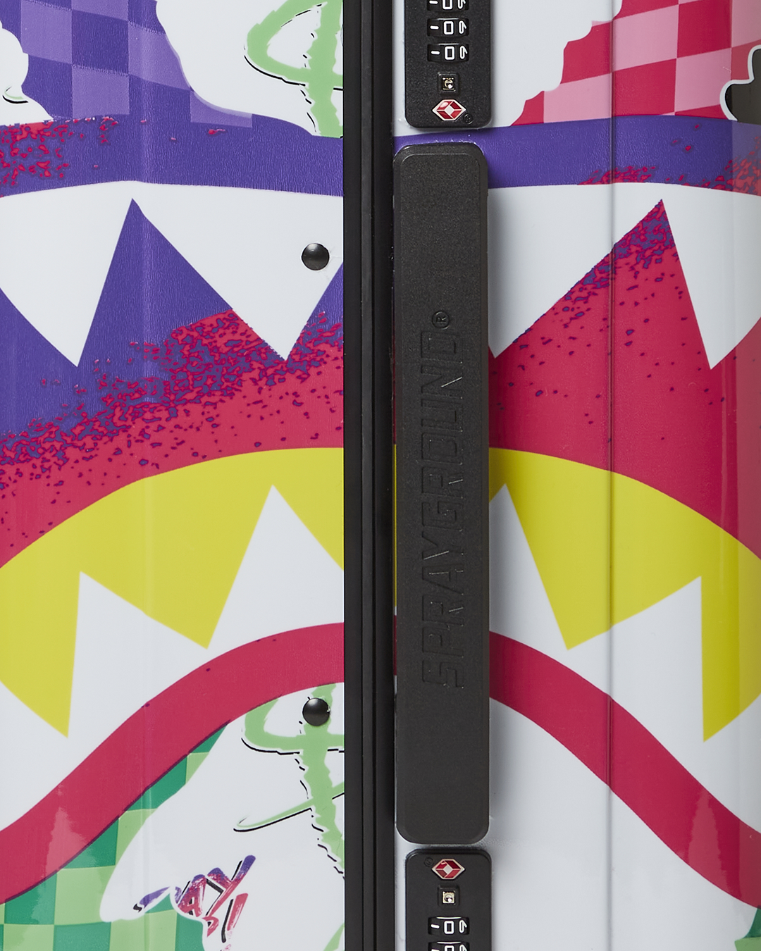 Limited Edition DREAMY TECHNICOLOR SHARKNAUTICS HARDSHELL CARRY-ON LUGGAGE