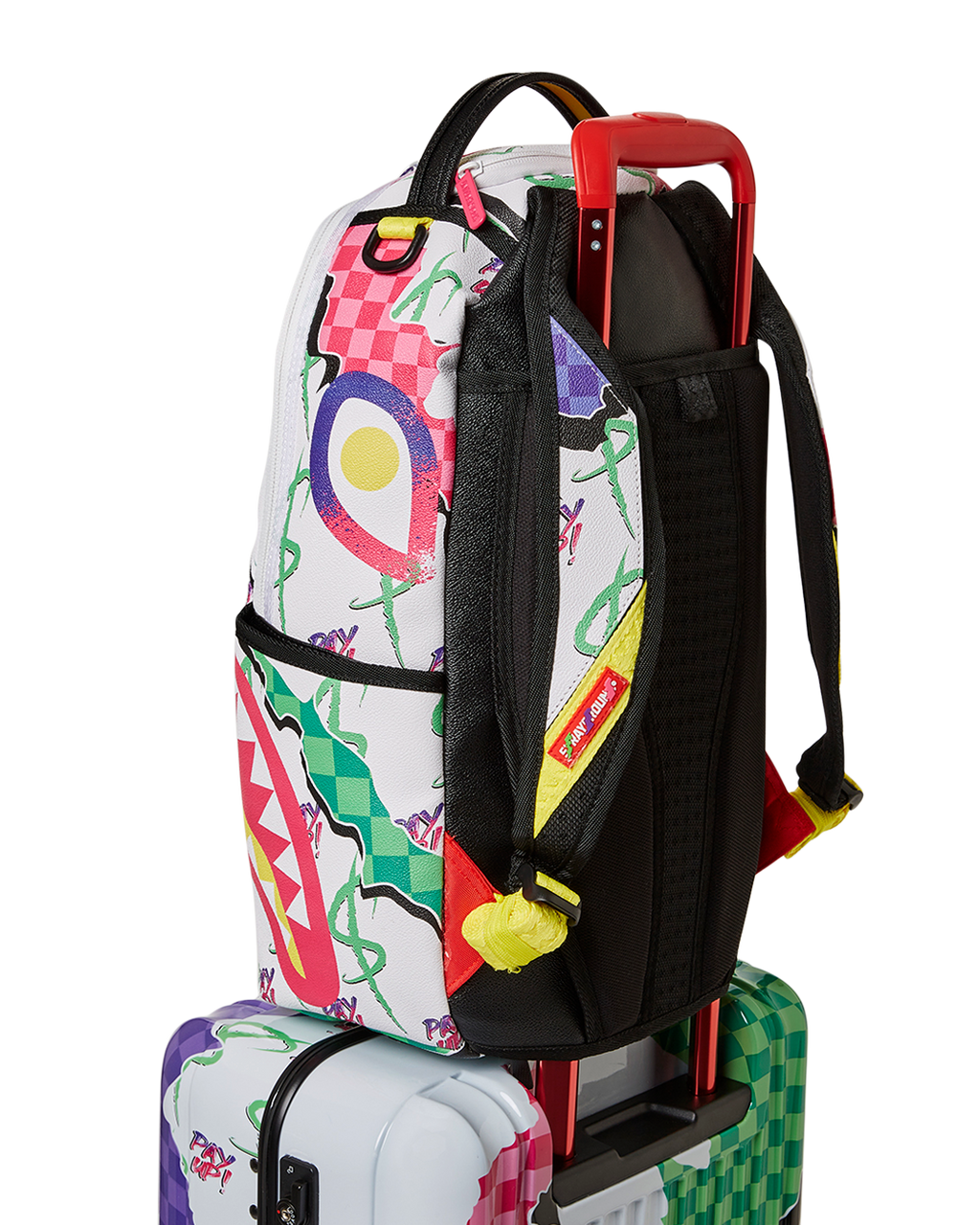 Limited Edition DREAMY TECHNICOLOR SHARKNAUTICS HARDSHELL CARRY-ON LUGGAGE