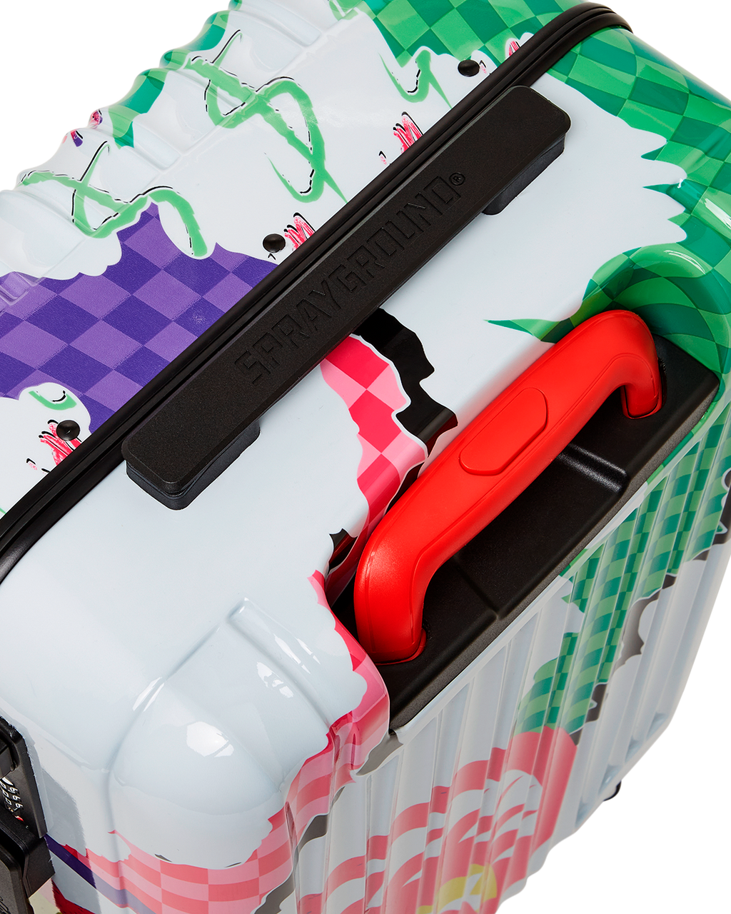Limited Edition DREAMY TECHNICOLOR SHARKNAUTICS HARDSHELL CARRY-ON LUGGAGE