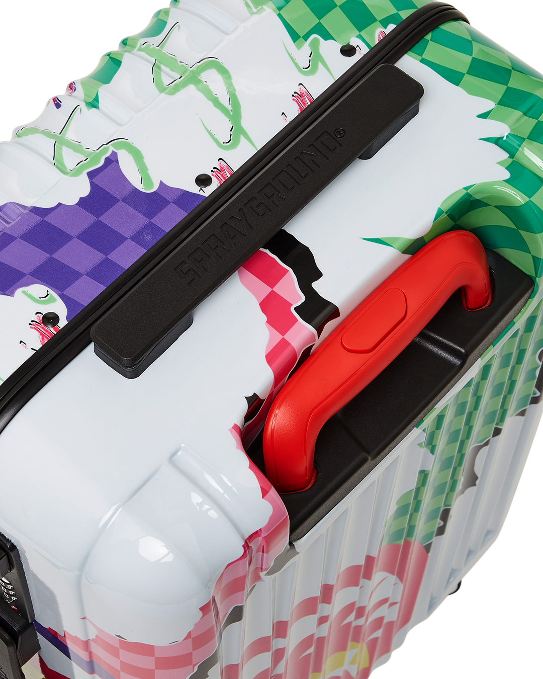 Limited Edition DREAMY TECHNICOLOR SHARKNAUTICS HARDSHELL CARRY-ON LUGGAGE